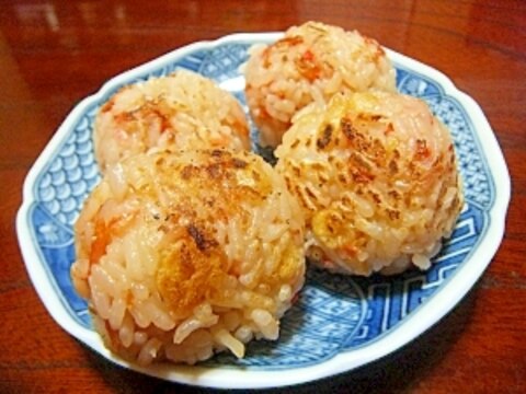 これ美味しい！小エビの焼きおにぎり☆